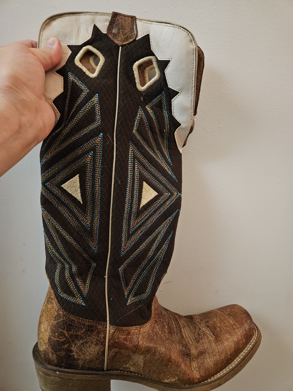 Nocona Buckaroo "Palestine Tan" Western Boot